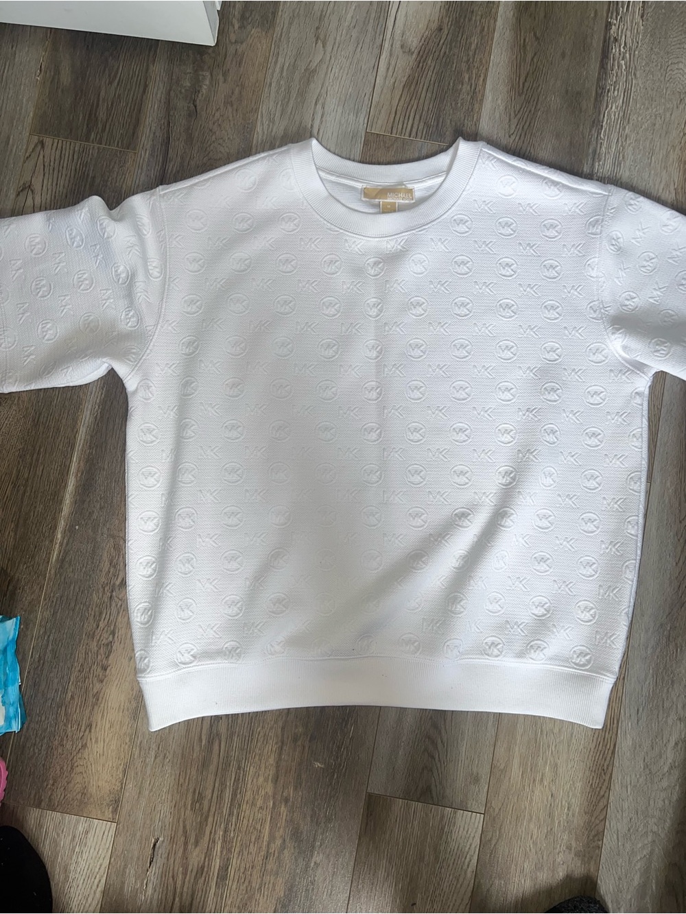 Michael Kors monogram jacquard crewneck sweatshirt